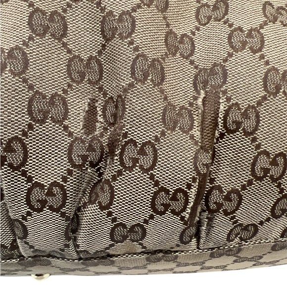 Authentic Gucci Abbey D-Ring Hobo – GG Monogram & Leather – Includes Dust Bag - Picture 15 of 15